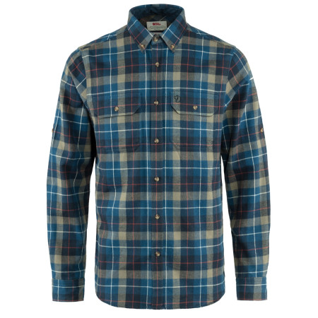 Herrenhemd Fjällräven Singi Heavy Flannel Shirt M dunkelblau Navy