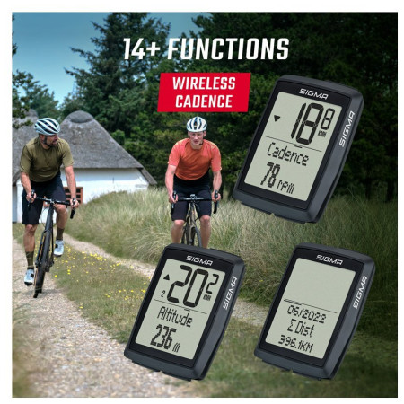 Fahrradcomputer Sigma BC 14.0 WL STS/CAD