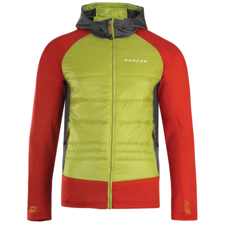 Herrenjacke Dare 2b Inlay Hybrid rot/gelb Lmpnch/Dngrr
