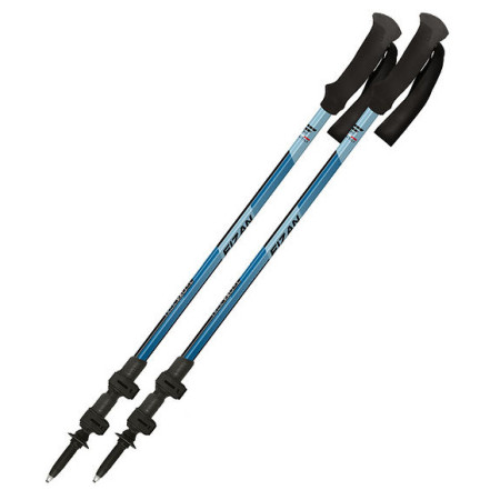 Trekkingstöcke Fizan Trek Pro L blau blue