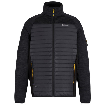 Herrenjacke Regatta Ceden Hybrid grau Ash/Black