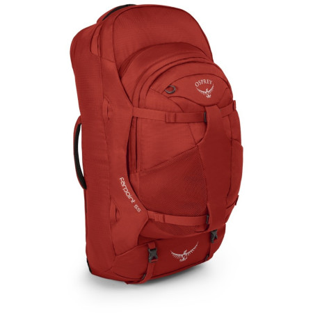 Wanderrucksack Osprey Farpoint 55 rot JasperRed