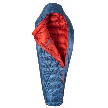 Daunenschlafsack Patizon DPRO 890 S (156-170 cm) blau/rot Navy/Red