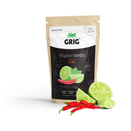 Essbare Grillen Grig Chilli & Lime
