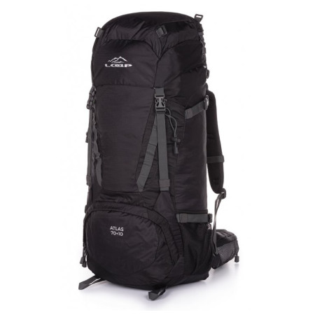 Wanderrucksack Loap Atlas 70+10 schwarz/grau Black