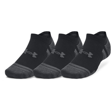 Socken-Set Under Armour Performance Tech 3pk NS schwarz Black / Black / Jet Gray