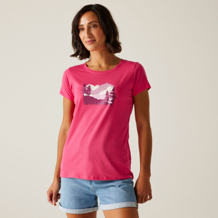 Damen-T-Shirt Regatta W Breezed V