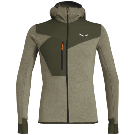 Herren-Sweatshirt Salewa Puez 2 Dry M L/S Hood Fz Tee