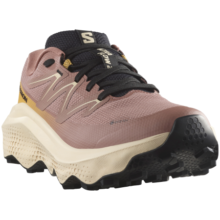 Damen Laufschuhe Salomon Ultra Flow 2 Gore-Tex rosa Burlwood / Tender Peach / Warm Apricot