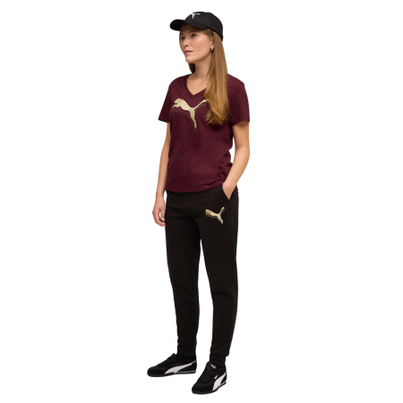 Damen-Jogginghosen Puma ESS METALLIC Sweatpants FL