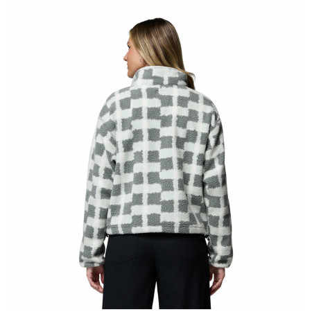 Damen-Sweatshirt Columbia Helvetia™ II Printed Cropped Half Snap