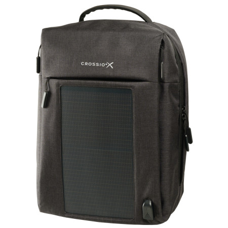 Solar-Rucksack Crossio SolarBag Snappy 20 l schwarz Black