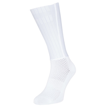 Fahrradsocken Silvini Lavaredo weiß/schwarz cloud-black