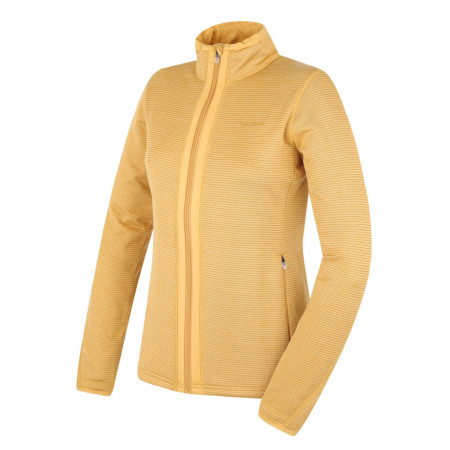 Damen-Sweatshirt Husky Artic Zip L gelb lt. yellow