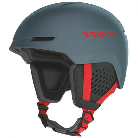 Skihelm Scott Track grau/grün Aruba green