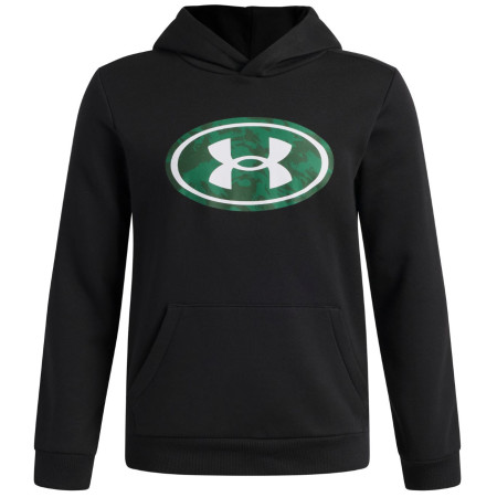 Kinder-Sweatshirt Under Armour UA B Rival FLC Key Pt Fil Hd Ultimate Black schwarz Ultimate Black / / White