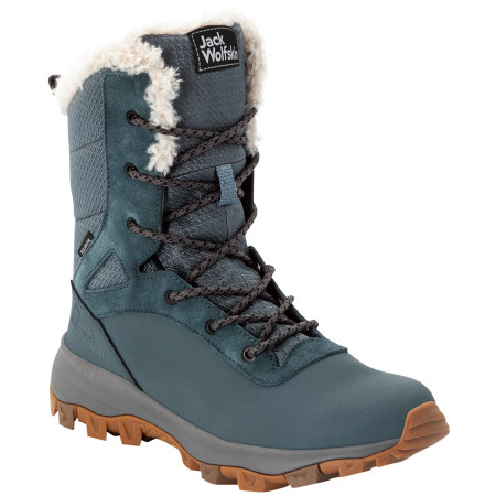 Damen Winterschuhe Jack Wolfskin Everquest Texapore Snow High blau/grau bluish grey / grey