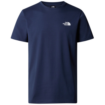 Herren-T-Shirt The North Face M S/S Simple Dome Tee dunkelblau Summit Navy