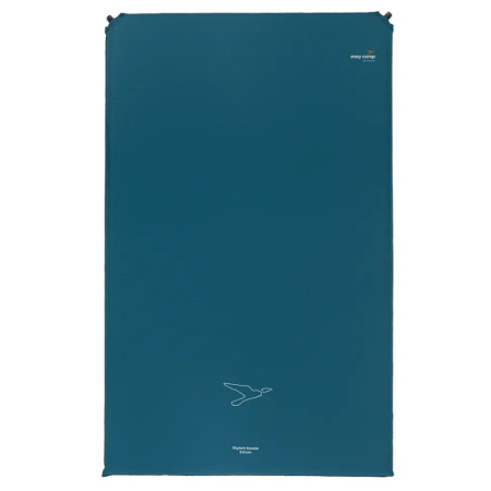 Selbstaufblasende Isomatte Easy Camp Skylark Mat Double 5.0 cm blau