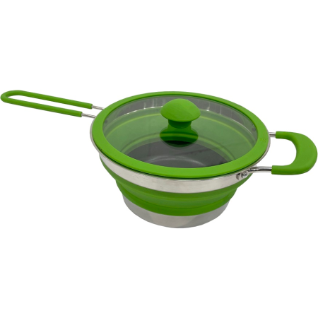 Kochtopf Vango Cuisine 1.5L Non-Stick Pot silber/grün herbal