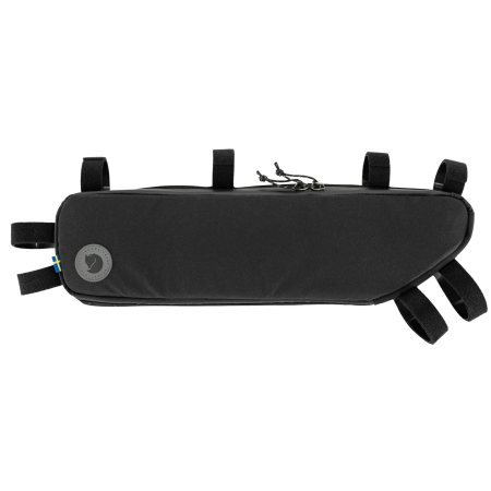 Fahrradtasche für den Rahmen Fjällräven Hoja Frame Bag S schwarz Black