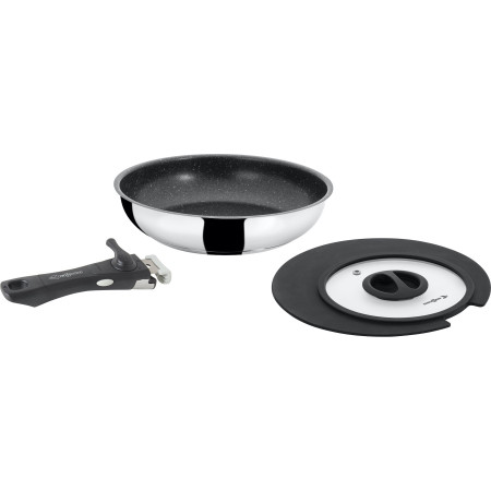 Pfanne Brunner Academy pan set silber