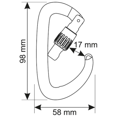 Karabiner Camp Orbit Lock