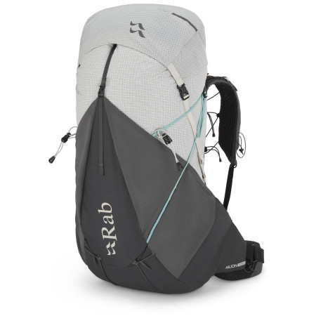 Rucksack Rab Muon ND 50 hellgrau Pewter/Graphene