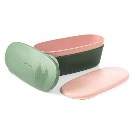 Dosen Light My Fire Oval 2-pack rosa/grün Sandygreen/Dustypink