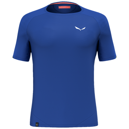 Herren-T-Shirt Salewa Pedroc Ptc Delta M T-Shirt blau electric