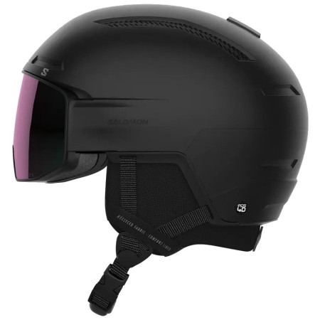 Skihelm Salomon Driver Pro Sigma schwarz black