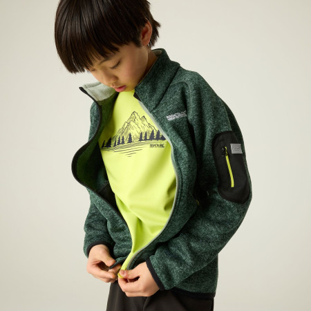 Kinder-Sweatshirt Regatta Junior Newhill DrkForGlacGr