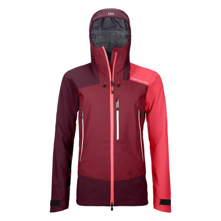 Damenjacke Ortovox Westalpen 3L Jacket W rot DarkBlood