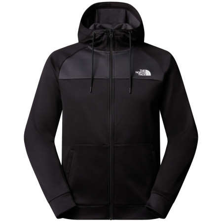 Herren Funktions-Sweatshirt The North Face Reaxion Fleece F/Z Hoodie - Eu schwarz Tnf Black/Asphalt Grey