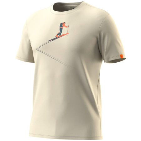 Herren T-Shirt Dynafit Graphic Co T-Shirt M beige 7962 - overcast/TRAILBREAKER