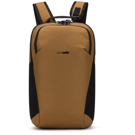 Sicherheitsrucksack Pacsafe Vibe 20l braun/schwarz Tan