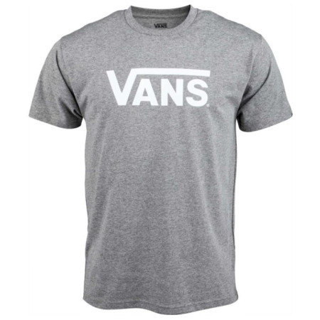 Herren-T-Shirt Vans Mn Vans Drop V-B grau Grey Heather/White