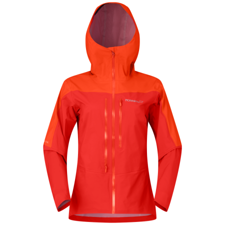 Damenjacke Norrona falketind dri1 Jacket orange Aura Orange