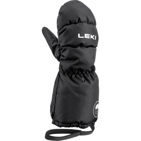 Skihandschuh Leki Little Eskimo Mitt Long schwarz black