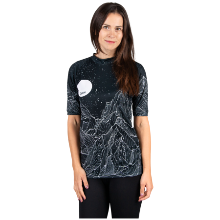 Damen-Funktionsshirt Drexiss All Diamond Beach Black Coolmax