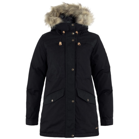 Damen-Winterjacke Fjällräven Singi Down Jacket schwarz Black