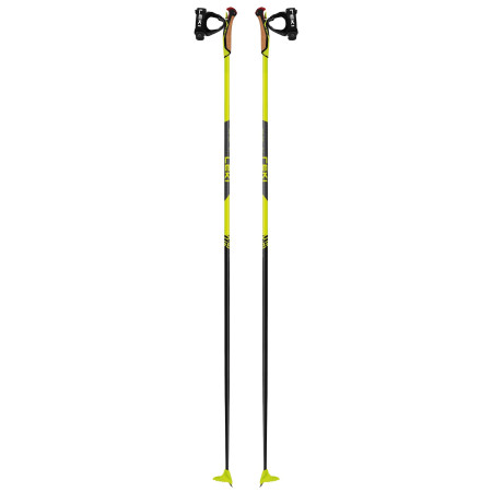 Laufstöcke Leki PRC 650 schwarz/grün neonyellow-black