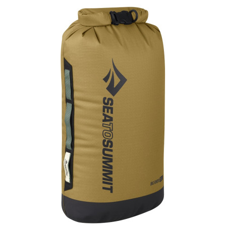 Wasserdichter Packsack Sea to Summit Big River Dry Bag 20 L gelb/schwarz Dull Gold