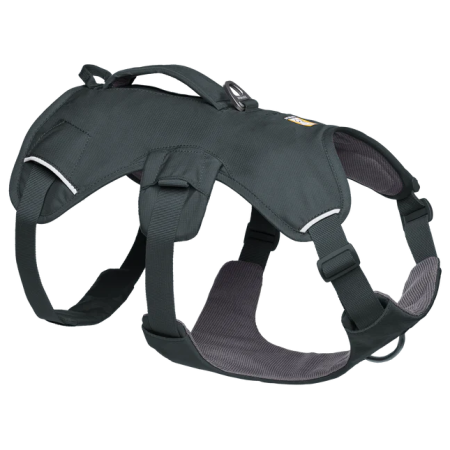 Hundegeschirr Ruffwear Web Master™ Harness schwarz Basalt Gray
