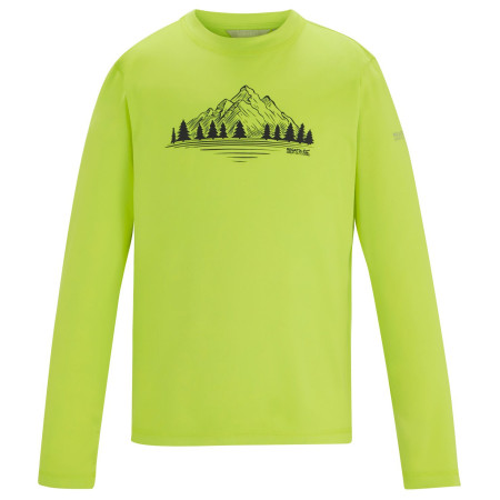 Kinder-T-Shirt Regatta Winter Alvarado Wild Lime hellgrün Wild Lime