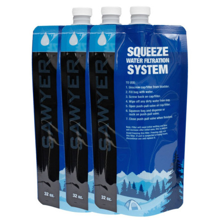 Wasser Faltflasche Sawyer Faltbare Flasche – 3er-Set