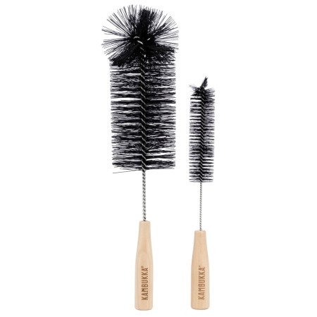 Flaschenbürste Kambukka Set mit 2 Flaschenreinigungsbürsten