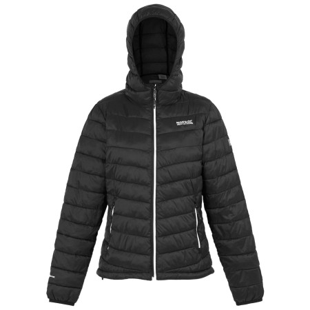 Damen-Winterjacke Regatta Wmn Hood Hillpck III schwarz Black(SlGry)