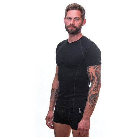Herren-Funktionsshirt Sensor Merino Wool Active Kurzarm