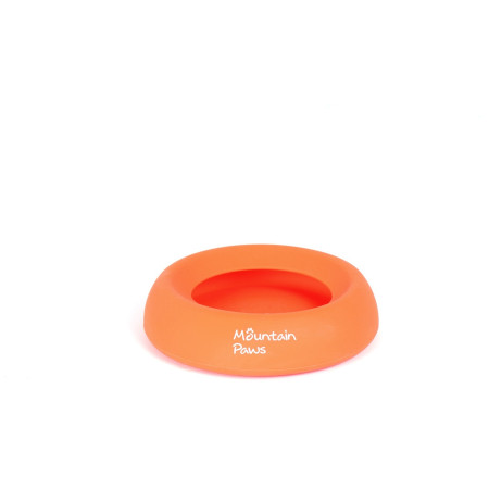Hundenapf Mountain Paws Splashproof Dog Bowl orange Orange